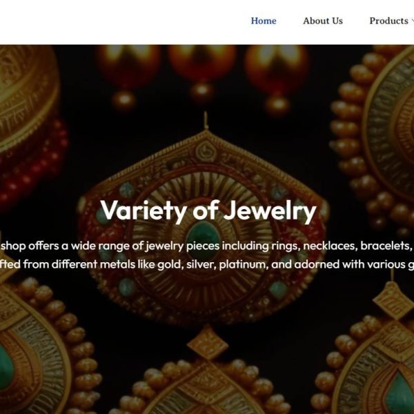 Jewellery website